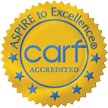 CARF Accreditation seal