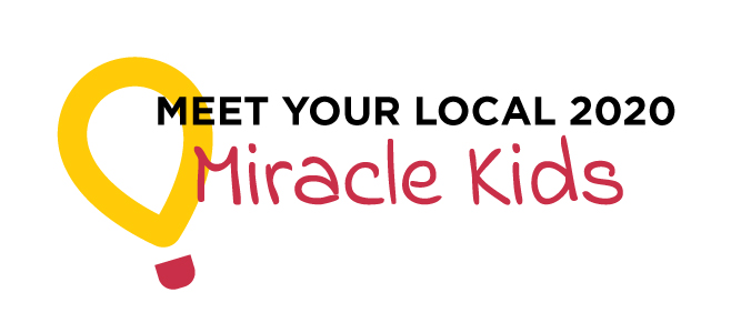 Meet your local 2020 Miracle Kids graphic