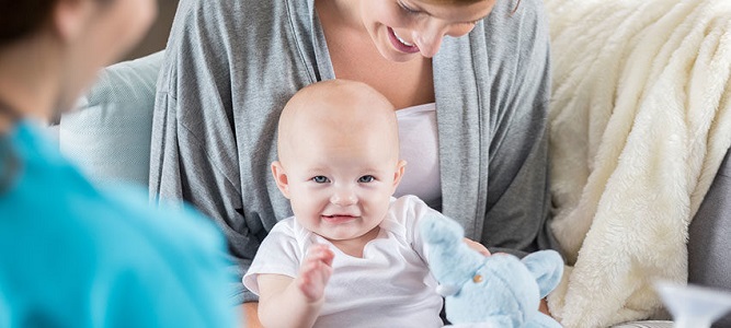 Image of baby smiling