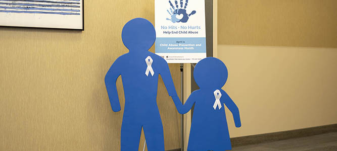 blue figures by no hits no hurts sign